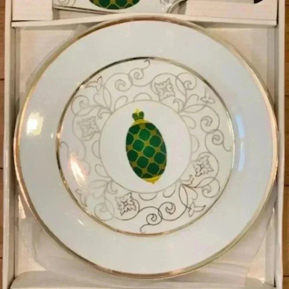 Formalities Imperial Egg Cake Plate & Server NWT - Picture 2 of 12